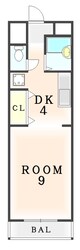 西原駅 徒歩34分 3階の物件間取画像